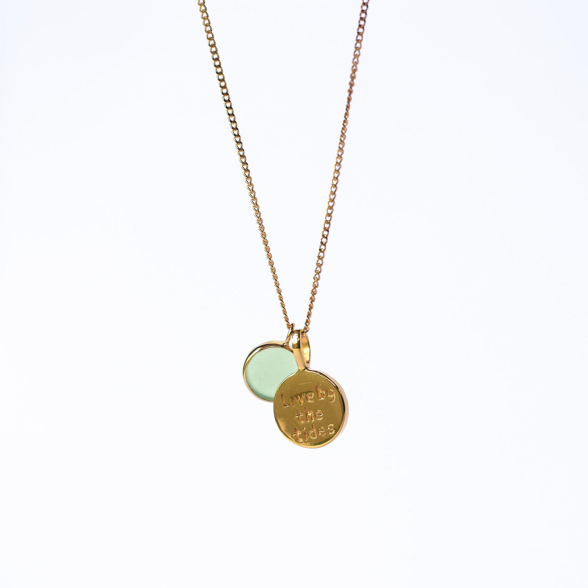 Necklace "TURTLE" - 24k gold-plated silver