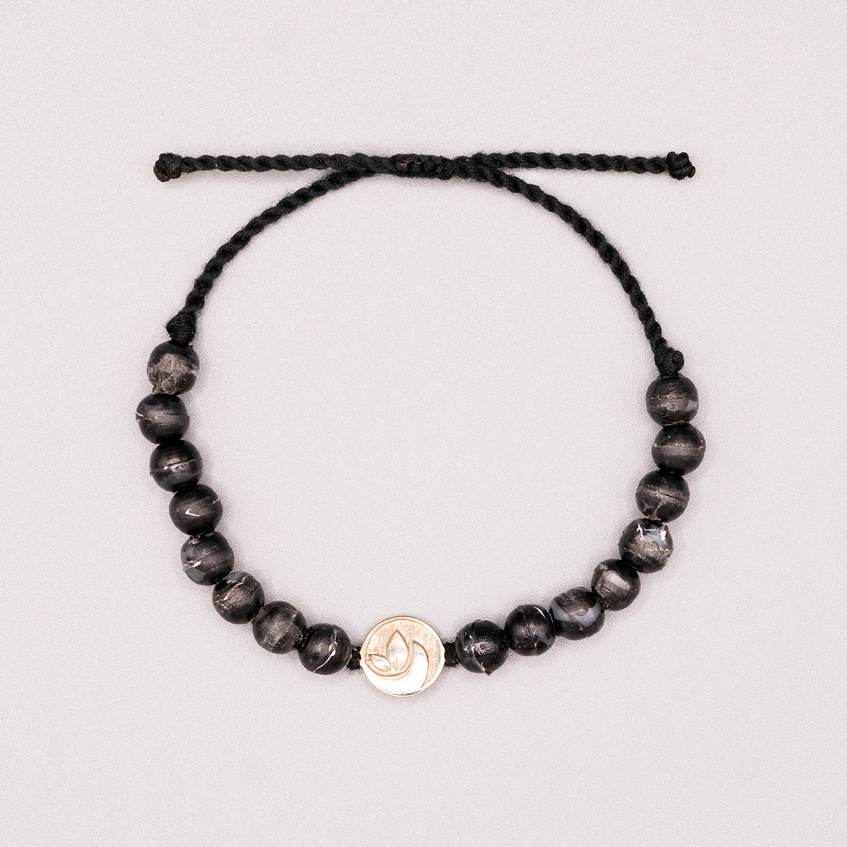 Bracelet black "OCEAN PLASTIC"