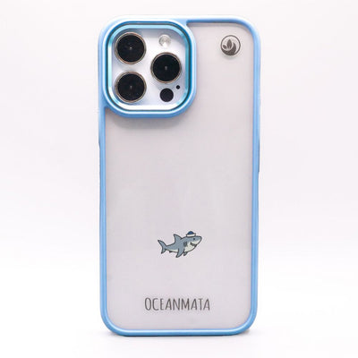 Samsung S25+ Case - Shark blue - "Captain Shark" - sustainable