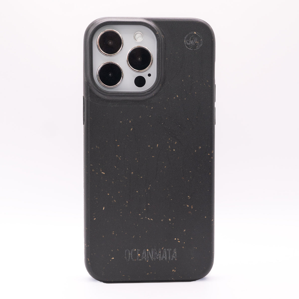 iPhone 15 pro case - black - sustainable