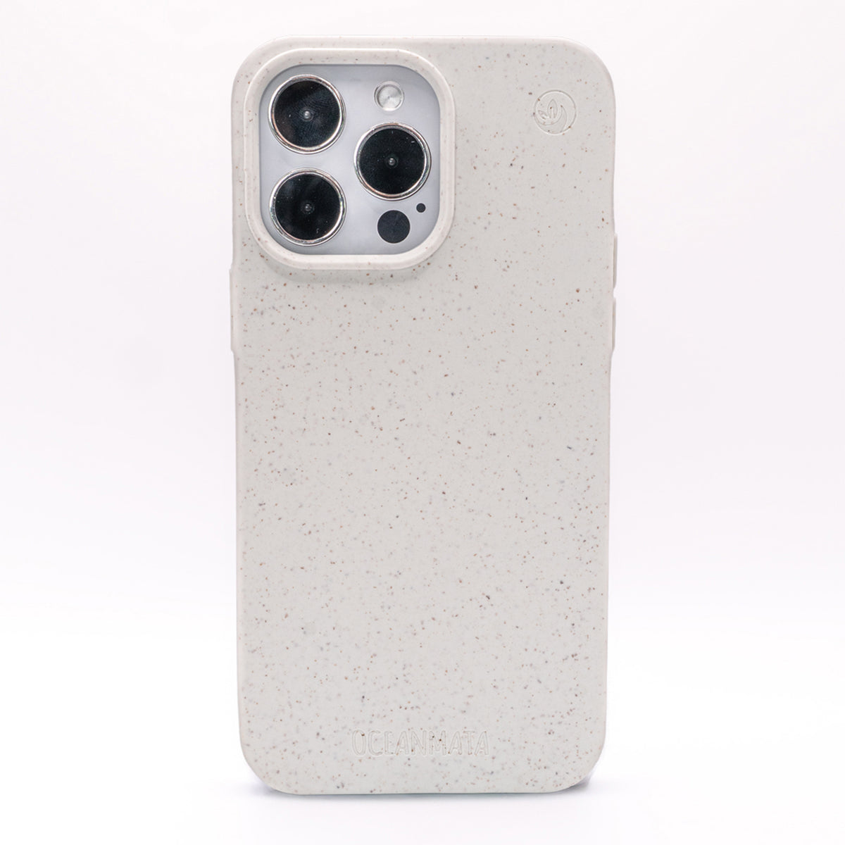 iPhone 15 pro case - white - sustainable