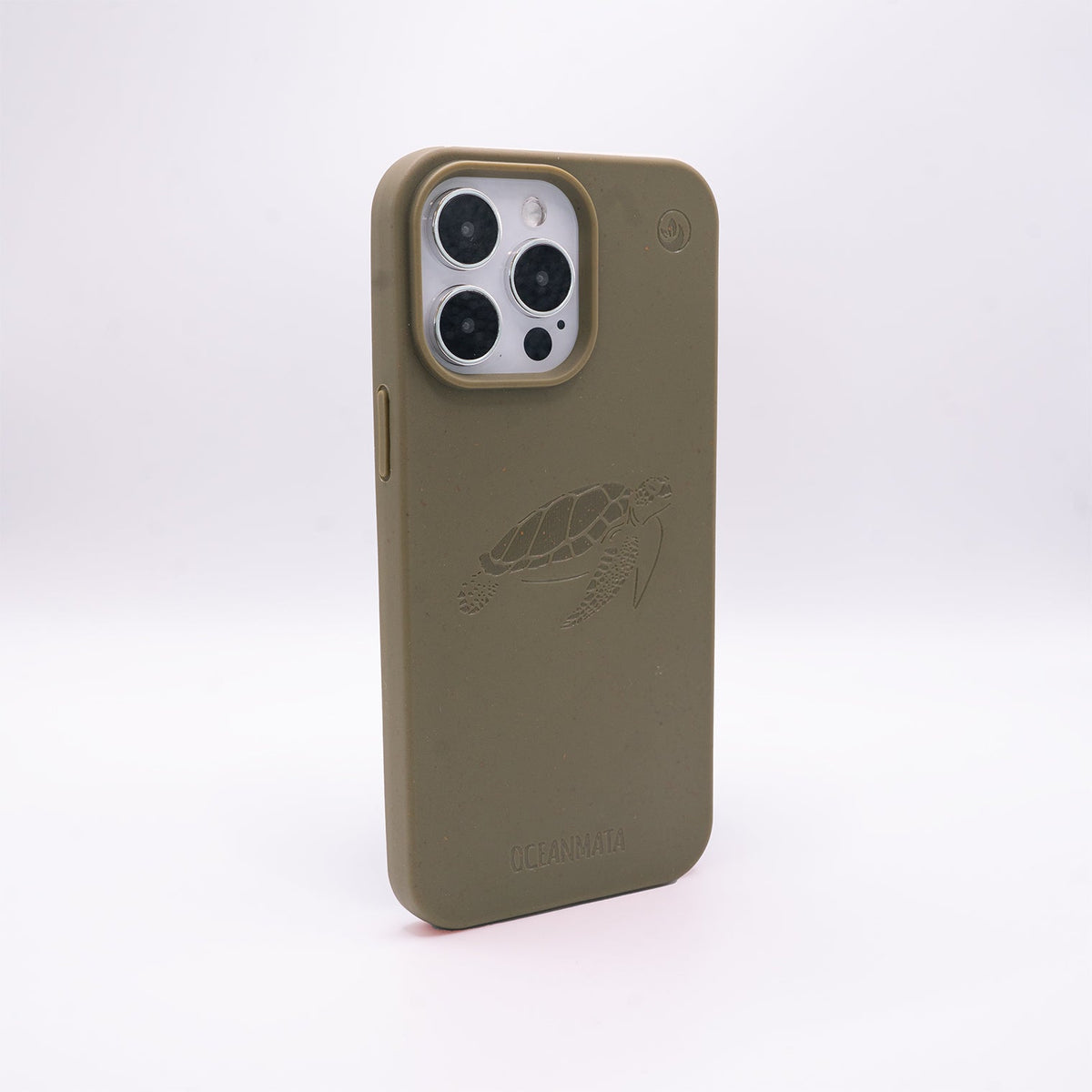 iPhone 16 pro case - green - "TURTLE" - sustainable