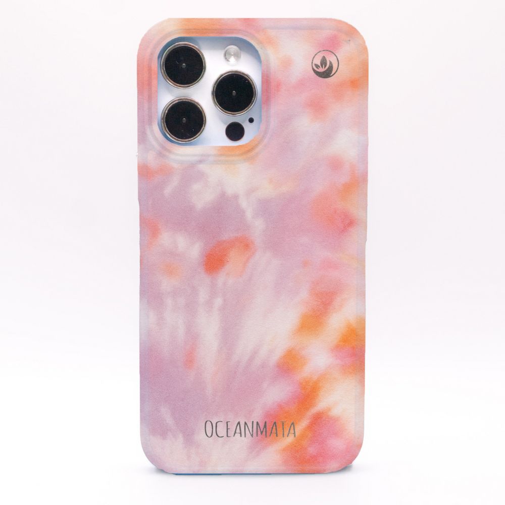 iPhone 16e Case - Coral Orange - "Coralful" - Sustainable