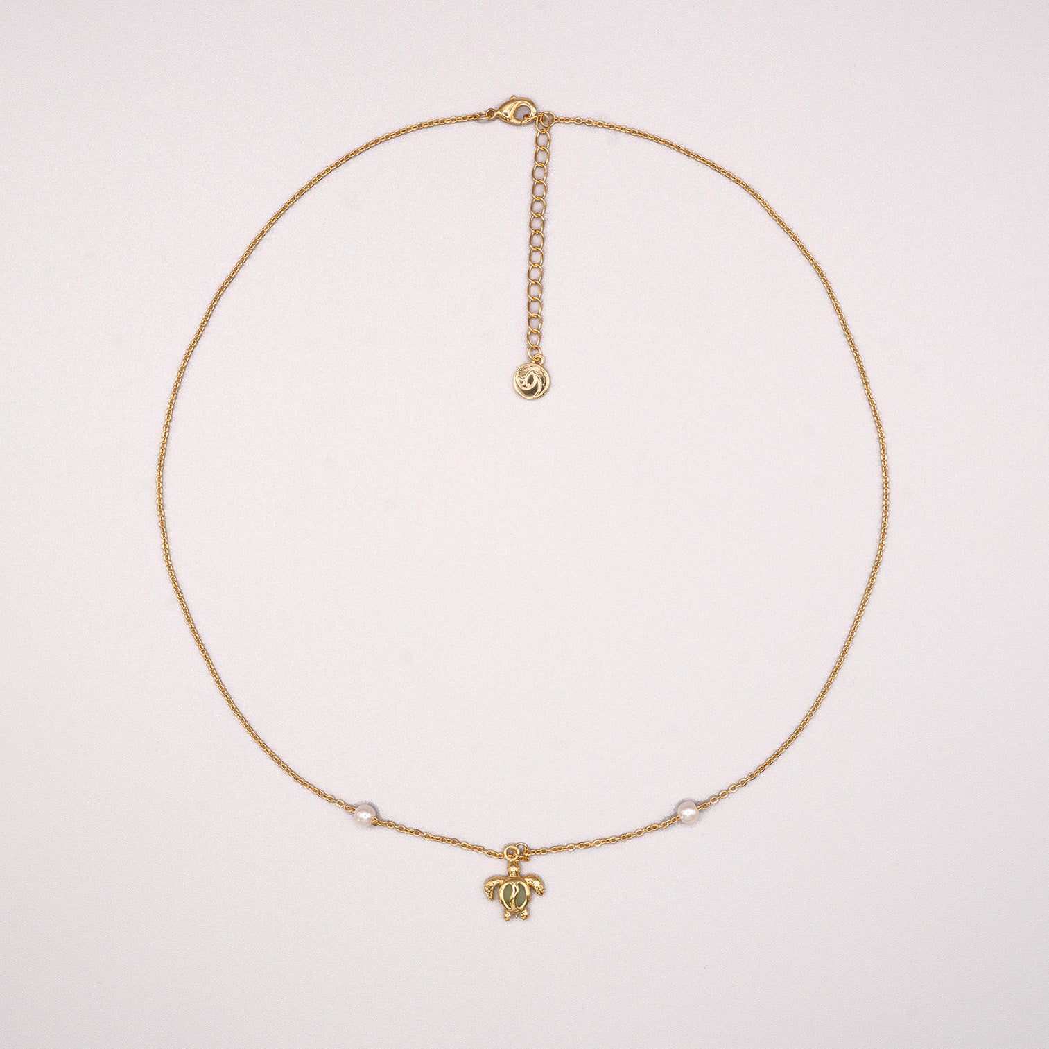 Turtle Pearl Necklace