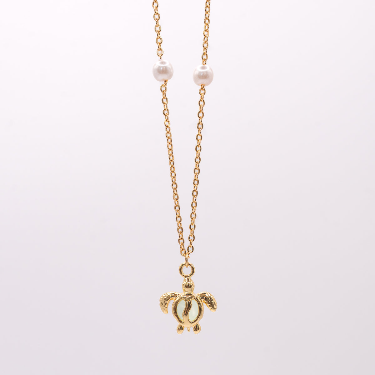 Turtle Pearl Necklace