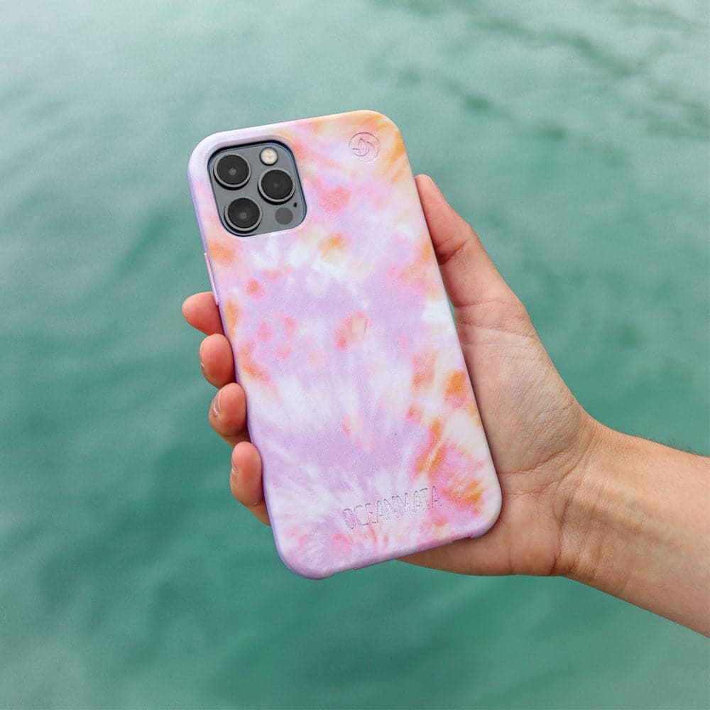 iPhone 13 pro case - coral orange - "Coralful" - sustainable