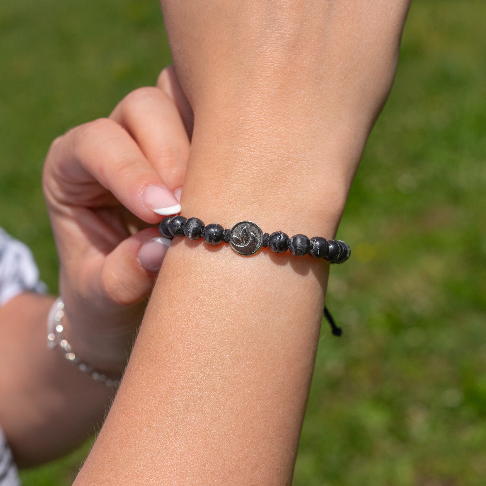 Bracelet black "OCEAN PLASTIC"