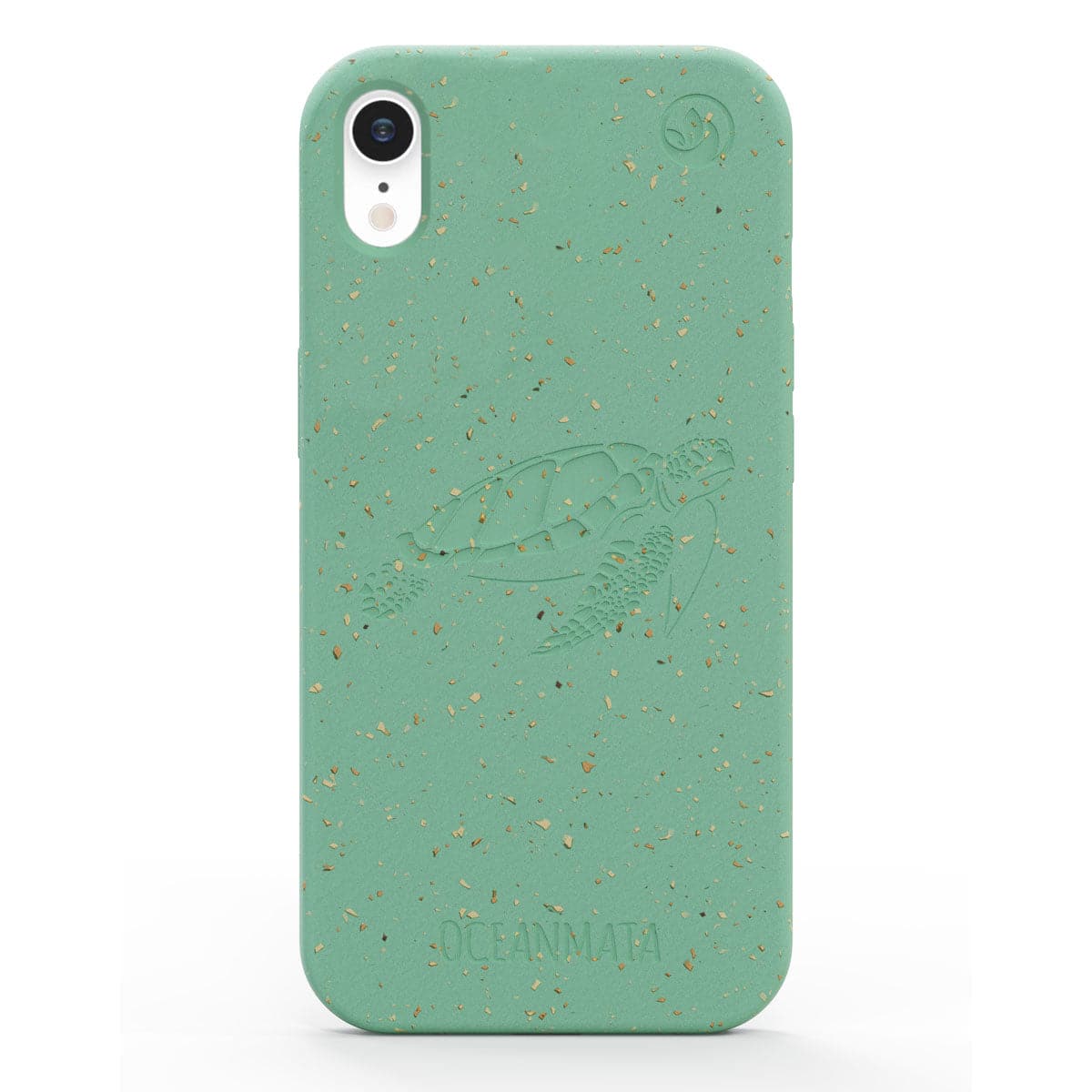 iPhone Xr case - green - "TURTLE" - sustainable