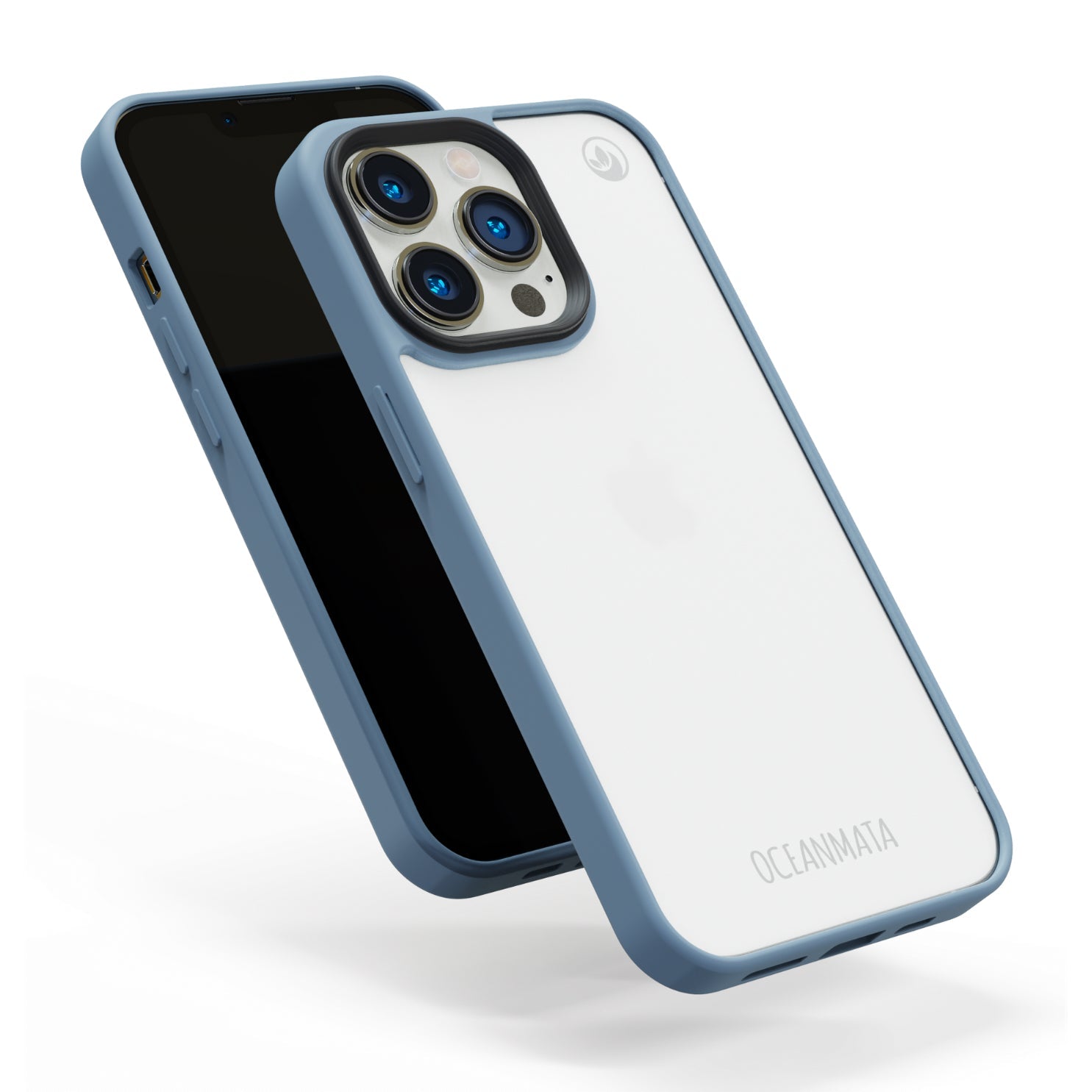 Samsung S26+ Hülle - durchsichtig ozeanblau - nachhaltig