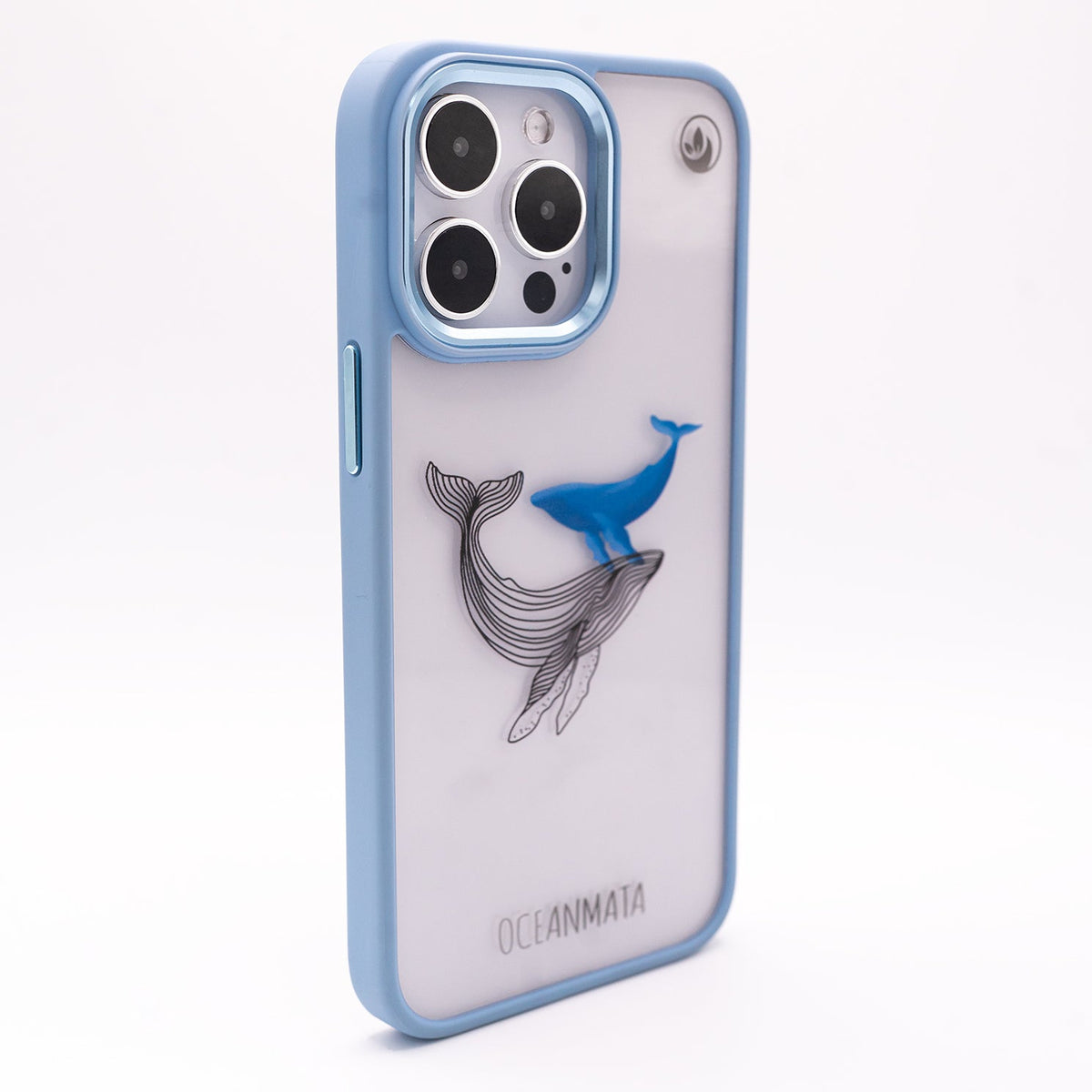 iPhone 14 Case - Whale Blue - "BlueWhale" - sustainable