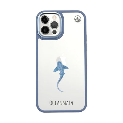 iPhone 12 Pro / iPhone 12 Case - Blue Leopard Shark - "BlueLeopard" - sustainable