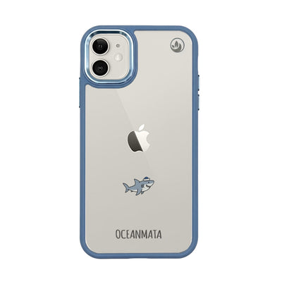 iPhone 11 Case - Shark Blue - "Captain Shark" - Sustainable