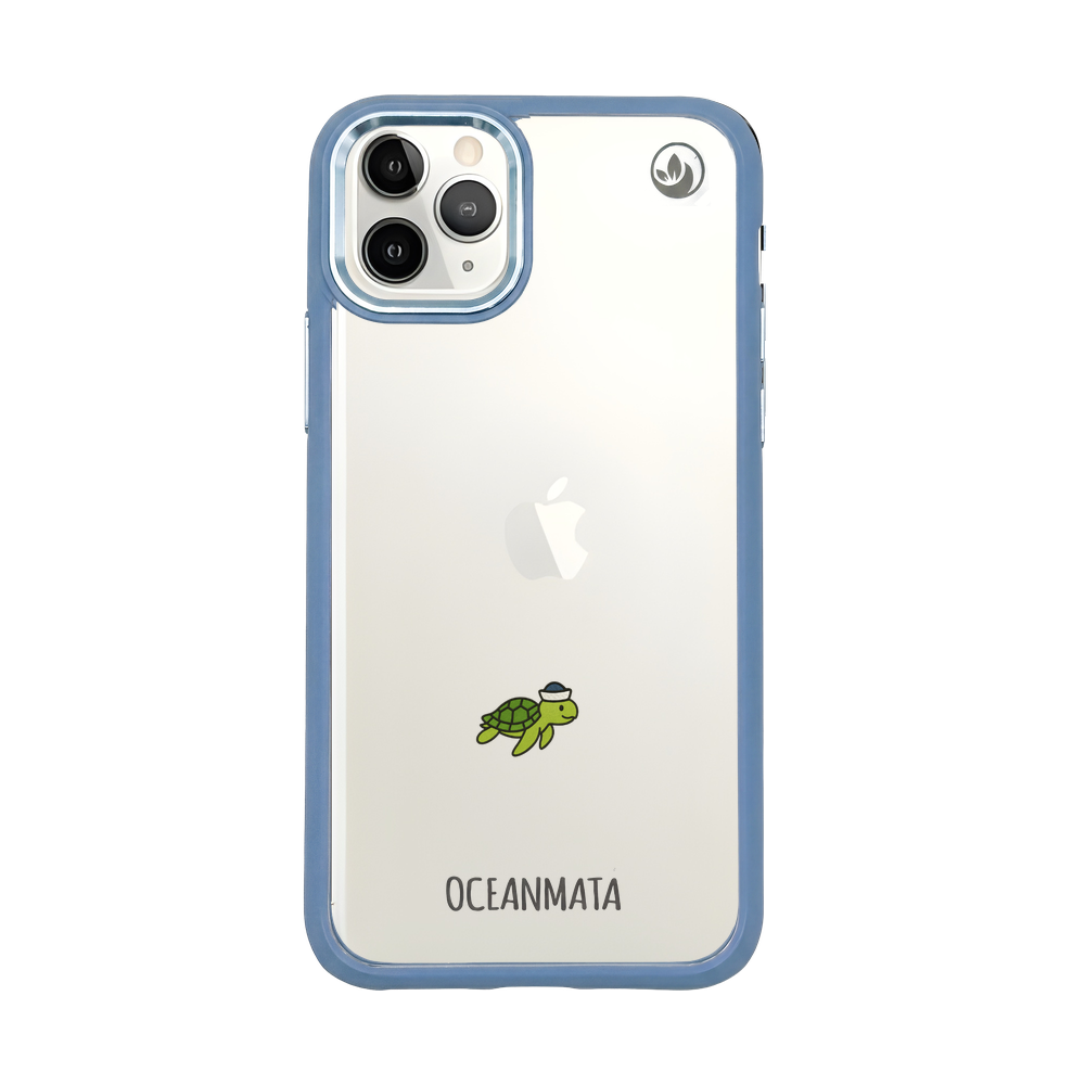 iPhone 11 pro Hülle - Schildkröte - "Captain Turtle" - nachhaltig
