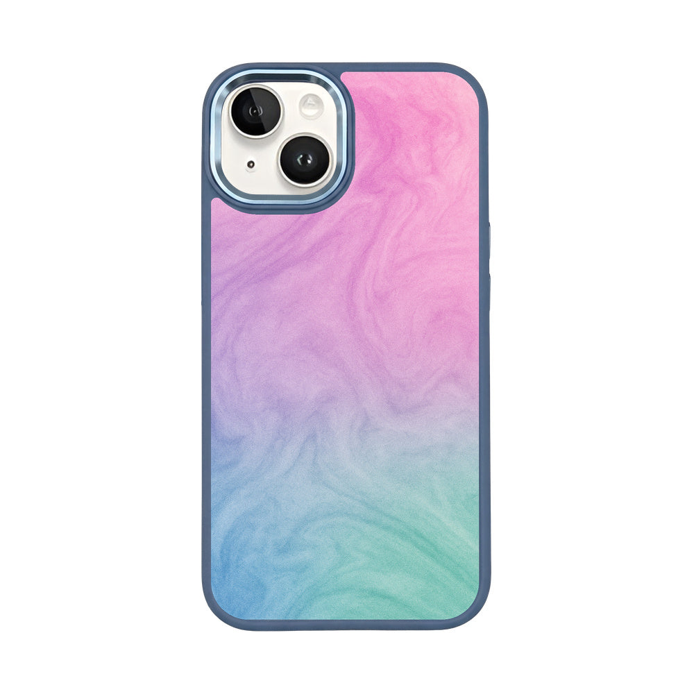 iPhone 14 Case - "Colored Marble" - sustainable