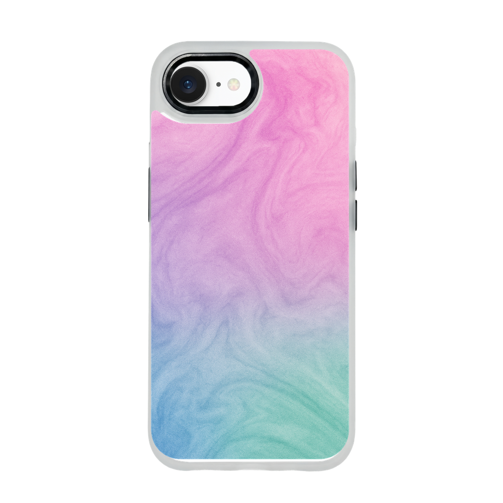 iPhone 16e Case - "Colored Marble" - sustainable