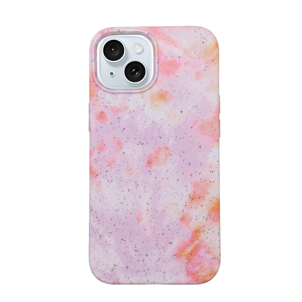 iPhone 15 Case - Coral Orange - "Coralful" - Sustainable