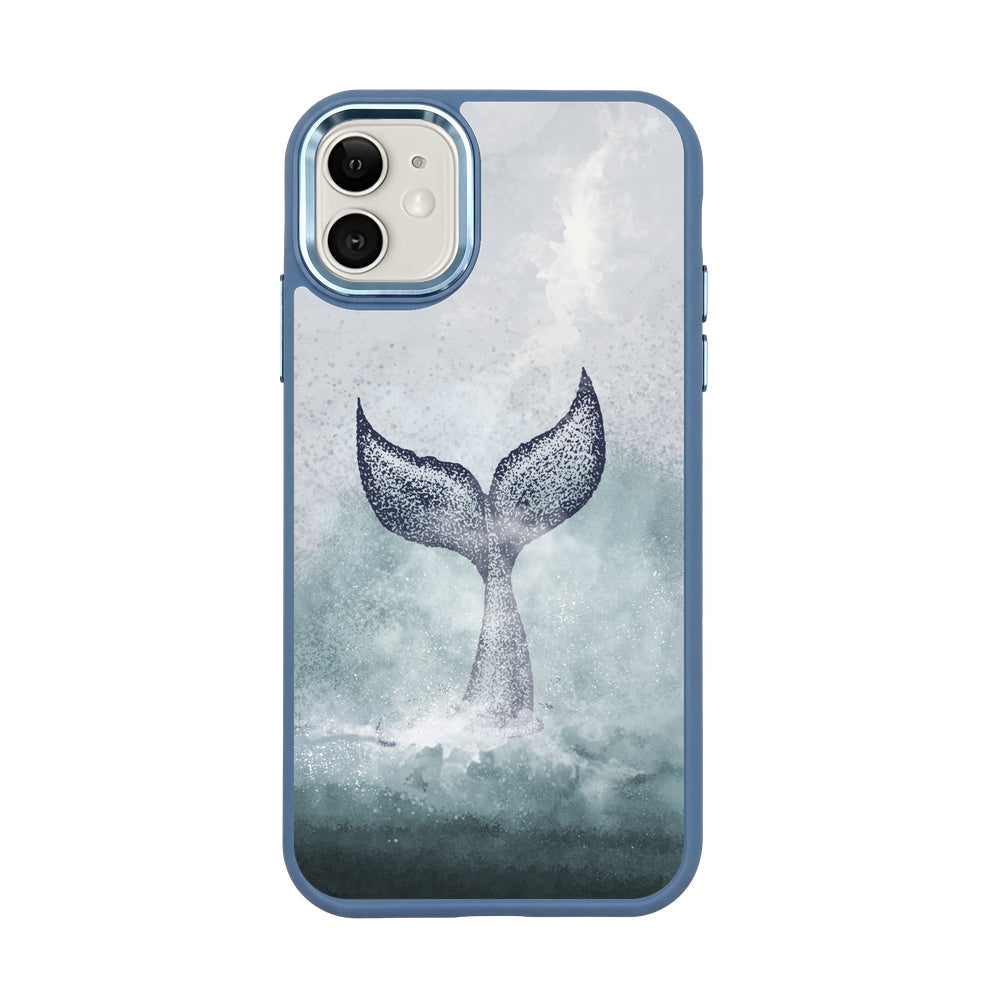 iPhone 11 Case - Dolphin Blue - "Dolphin" - Sustainable
