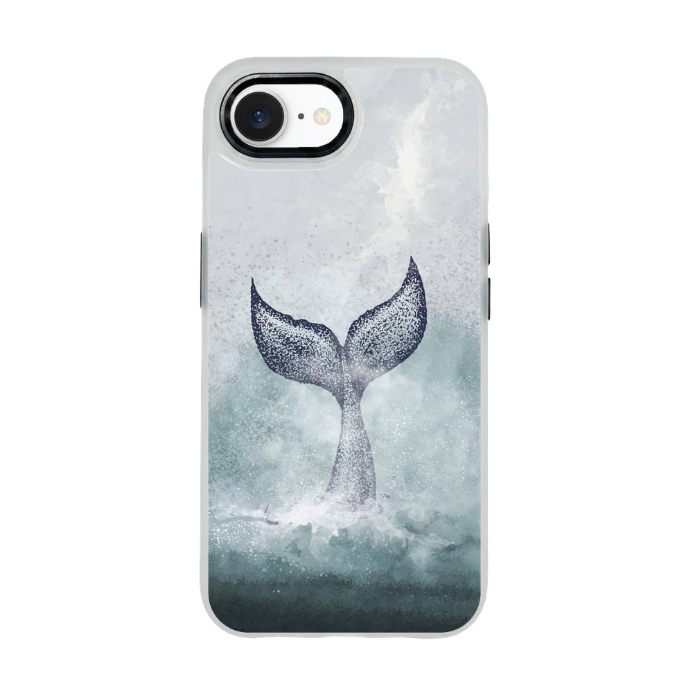 iPhone 16e Case - Dolphin Blue - "Dolphin" - Sustainable