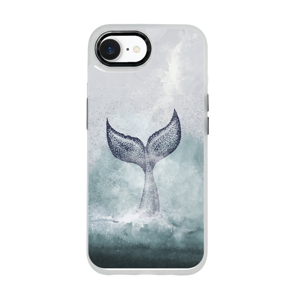 iPhone 16e Case - Dolphin Blue - "Dolphin" - Sustainable