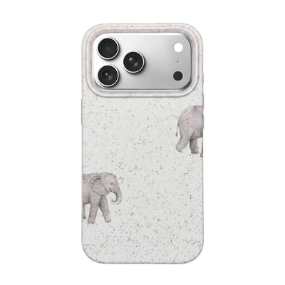 iPhone 17 Pro Max Case - White Elephant - "Ele-Fant" - sustainable