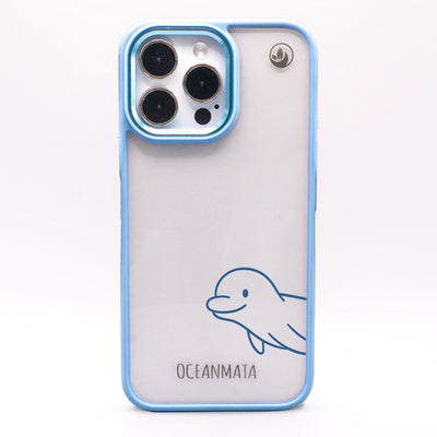 iPhone 15 pro case - Dolphin - "Finni" - sustainable
