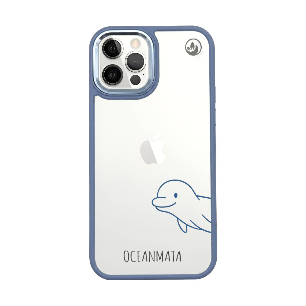 iPhone 12 pro / iPhone 12 case - Dolphin - "Finni" - sustainable