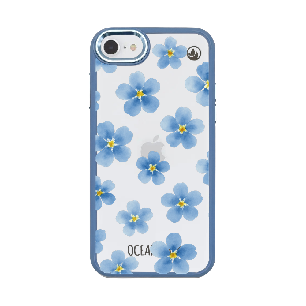 iPhone SE/7/8 case - forget-me-not - sustainable