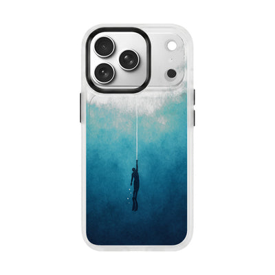 iPhone 17 Pro Max Case - Freedive Blue - "Freedive" - sustainable