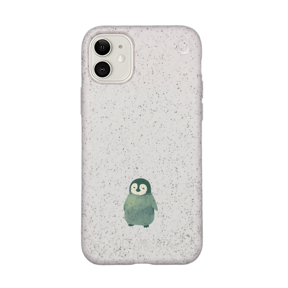 iPhone 11 Case - White Penguin - "HappyPenguin" - sustainable