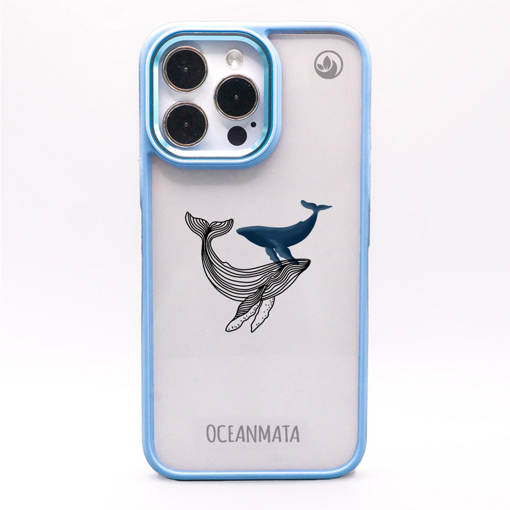 iPhone SE/7/8 Case - Whale Blue - "BlueWhale" - sustainable