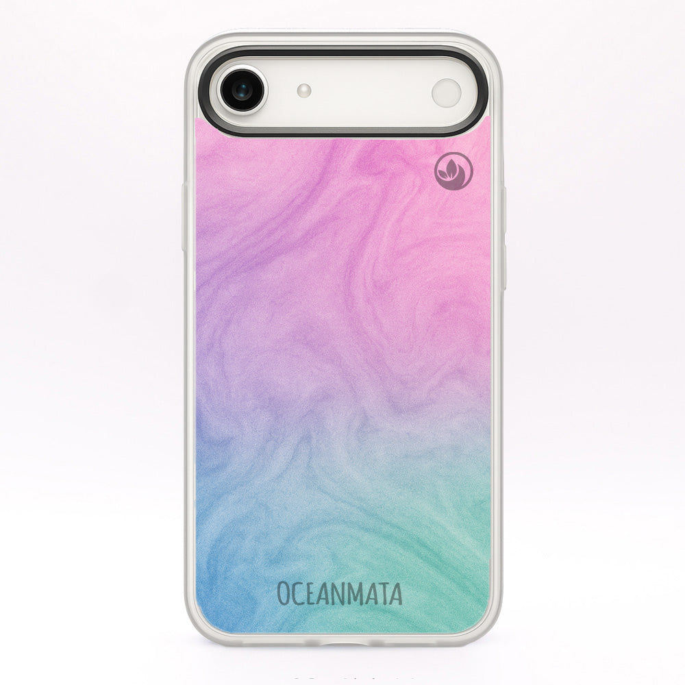 iPhone 17 Air Case - "Colored Marble" - sustainable
