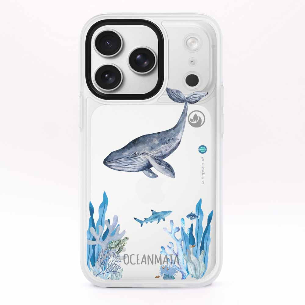iPhone 17 pro max Hülle - Meer blau - "Ocean" - nachhaltig