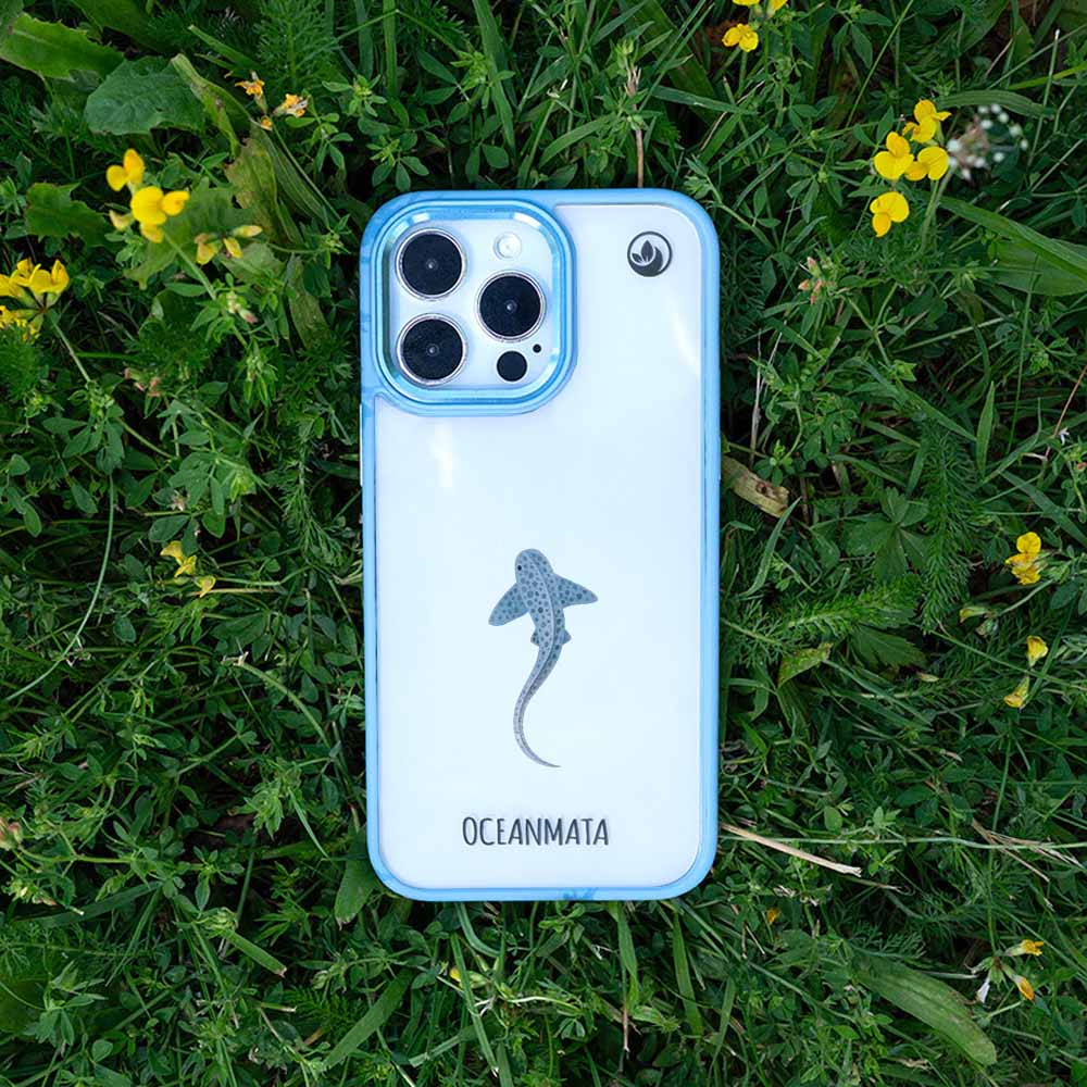 Samsung S24 Ultra Hülle - Leopardenhai blau - "BlueLeopard" - nachhaltig