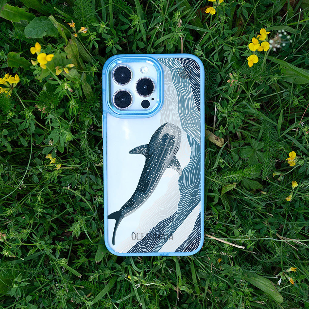 Samsung S24 Ultra Hülle - Walhai blau - "DeepWater" - nachhaltig