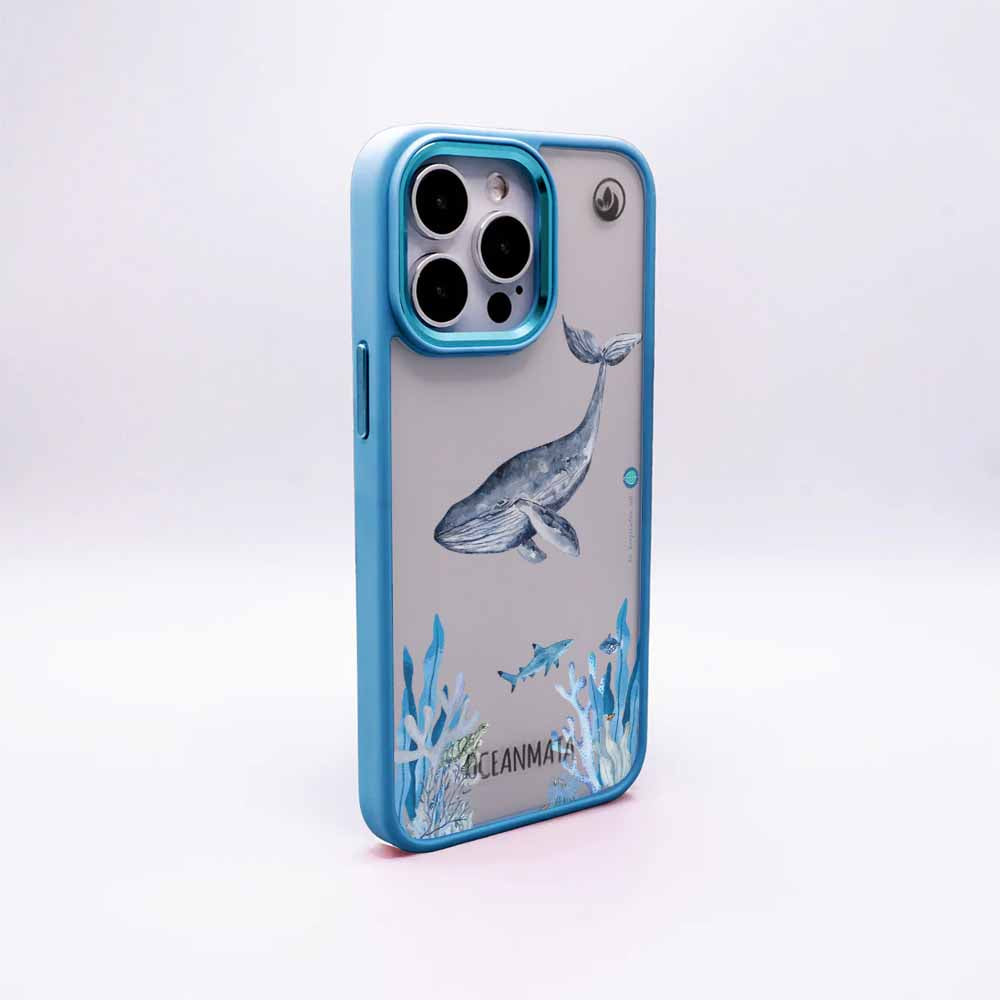 iPhone 13 pro Hülle - Meer blau - "Ocean" - nachhaltig