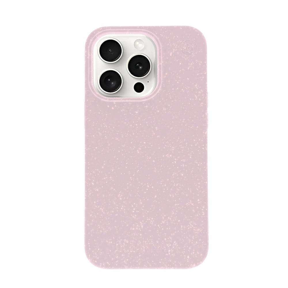 iPhone 15 pro case - pink - sustainable