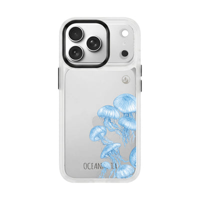 Samsung S26 Hülle - qualle blau - "Jellies" - nachhaltig