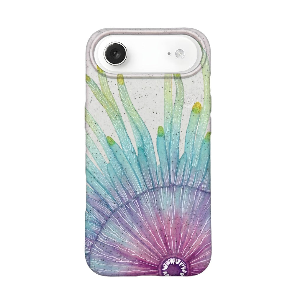 Biologisch abbaubare Handyhülle iPhone 17 Air Jellybutton — kompostierbar — Vorderseite