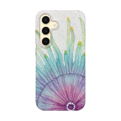 Samsung S24 Case - white - "jellybutton" - sustainable