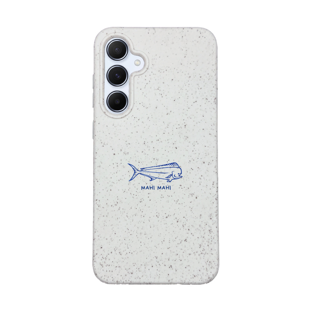 Samsung A55 Case - Fish white - "MahiMahi" - sustainable