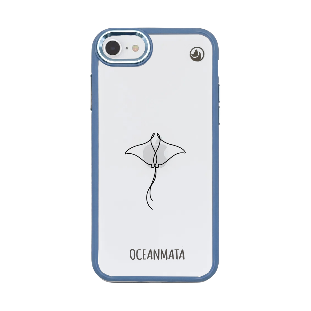 iPhone SE/7/8 Case - Manta Ray - "Mantaray" - sustainable