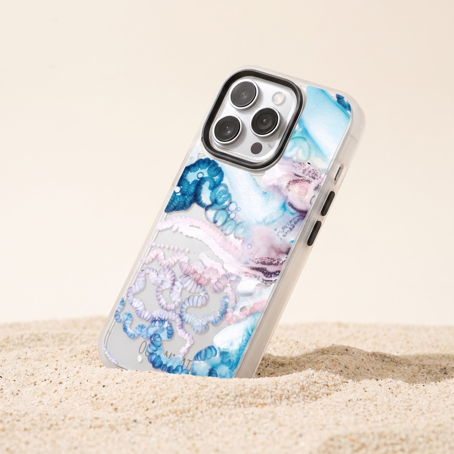 Nachhaltige Handyhülle iPhone 13 pro max Menowar aus Ocean Plastic — Freisteller