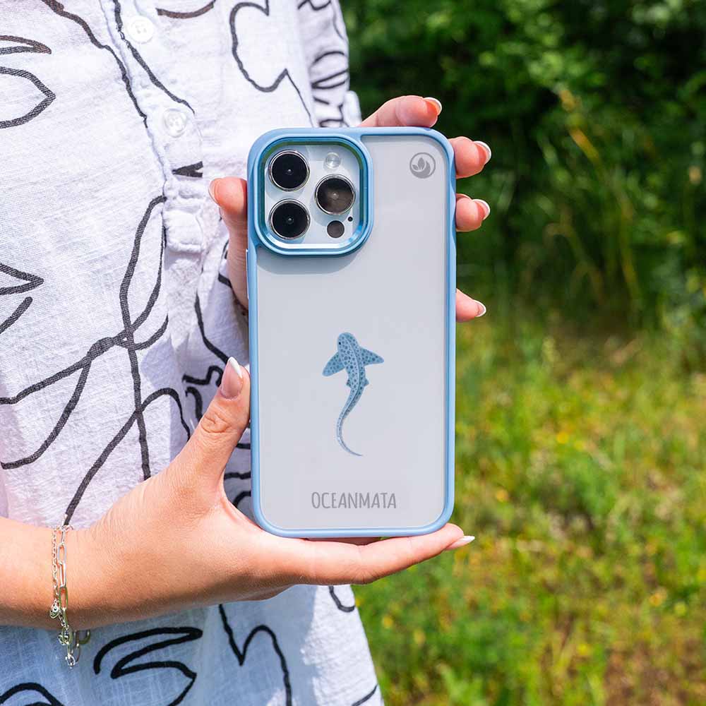 Samsung S24 Ultra Hülle - Leopardenhai blau - "BlueLeopard" - nachhaltig