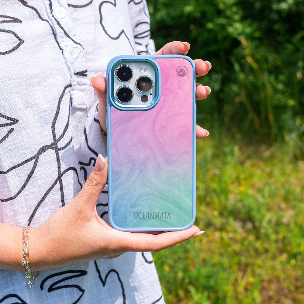 Samsung S25 Ultra Case - "Colored Marble" - sustainable