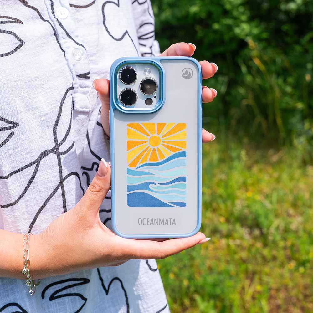 Samsung S24 Ultra Hülle - Meer blau - "Sun&Sea" - nachhaltig
