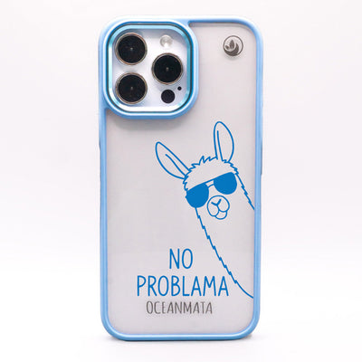 iPhone 15 pro case - Lama - "No Problama" sustainable