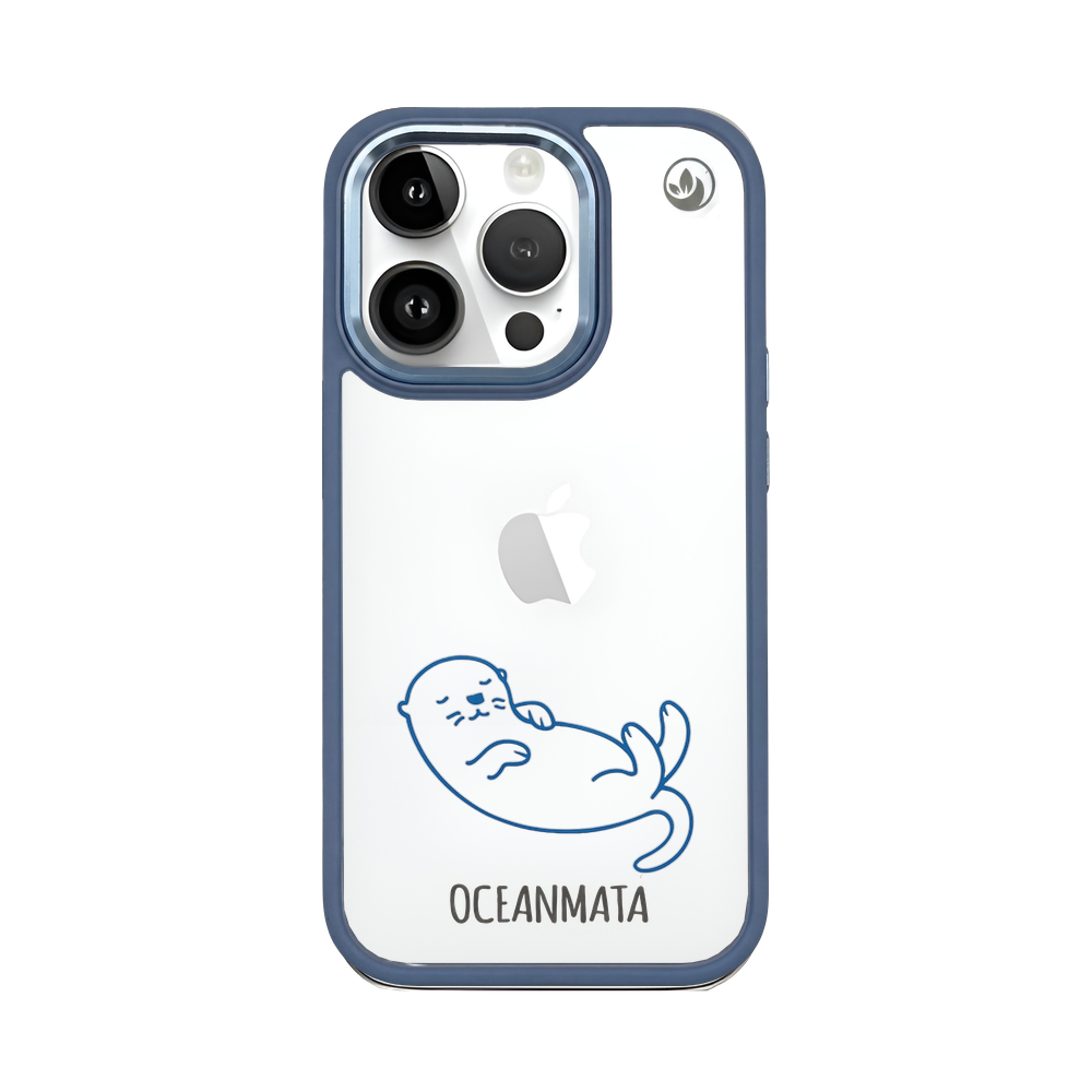 iPhone 14 pro case - Otter blue - sustainable