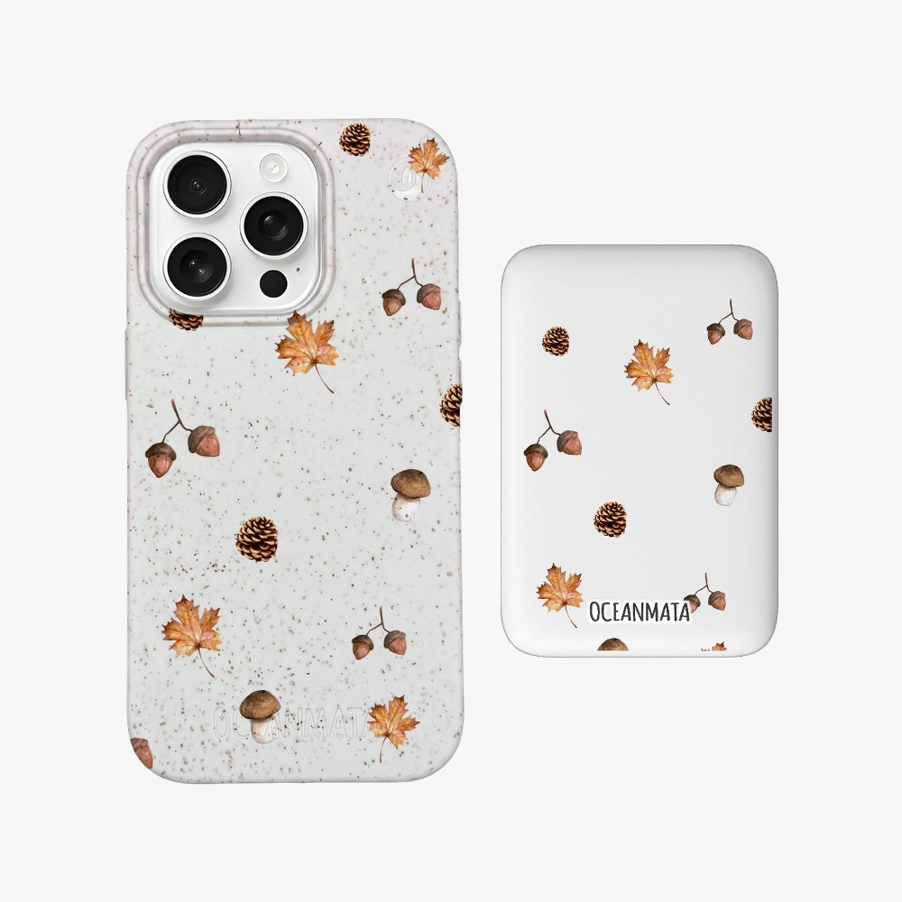 MagSafe Power Bank - "Autumn Season" - sustainable