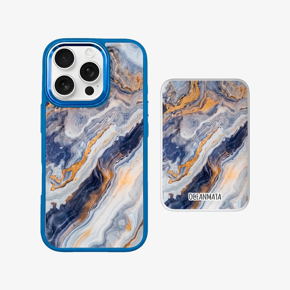 Powerbank MagSafe - "BlueMarble" - nachhaltig