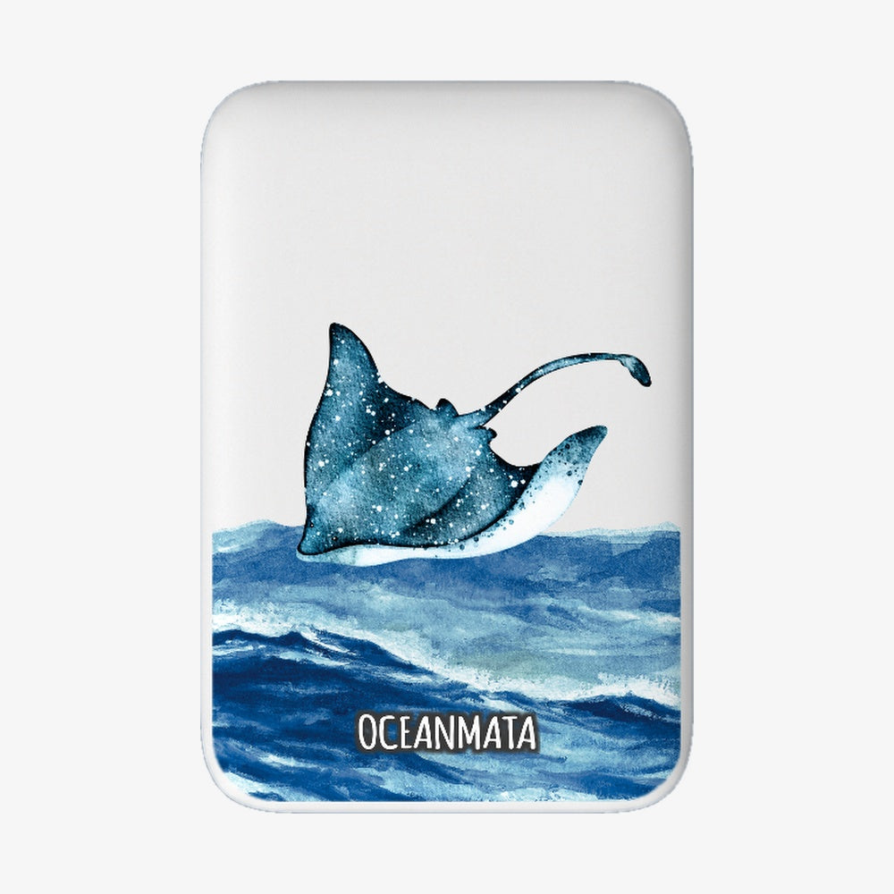 MagSafe Power Bank - "Manta Wave" - sustainable